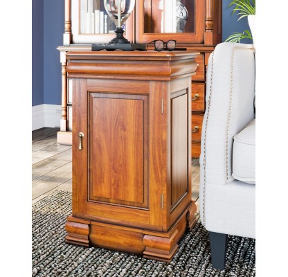 La Reine Mahogany Lamp Table / Bedside Cabinet